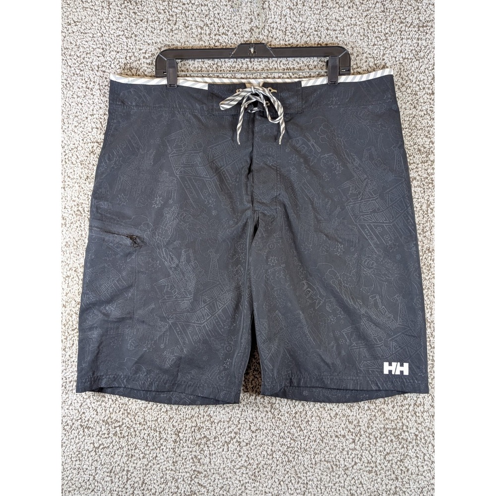 Helly Hansen HH  Board Shorts Men's Size 38 (Fits‎ 40) Athletic Water Swim